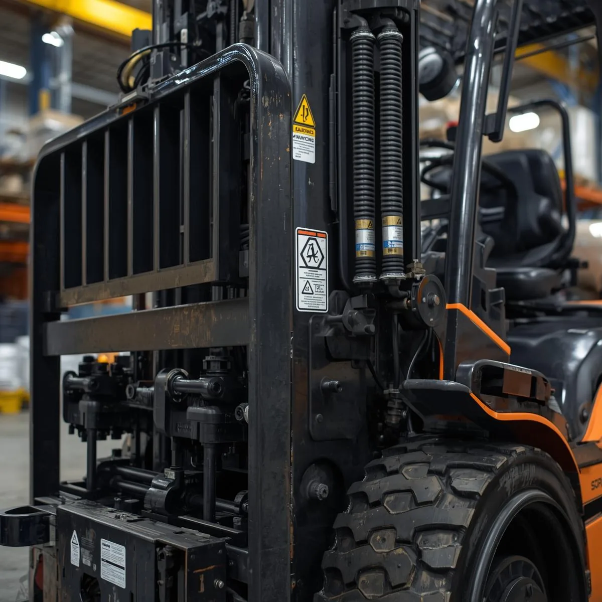Forklift mast ve hidrolik sistem periyodik bakımı